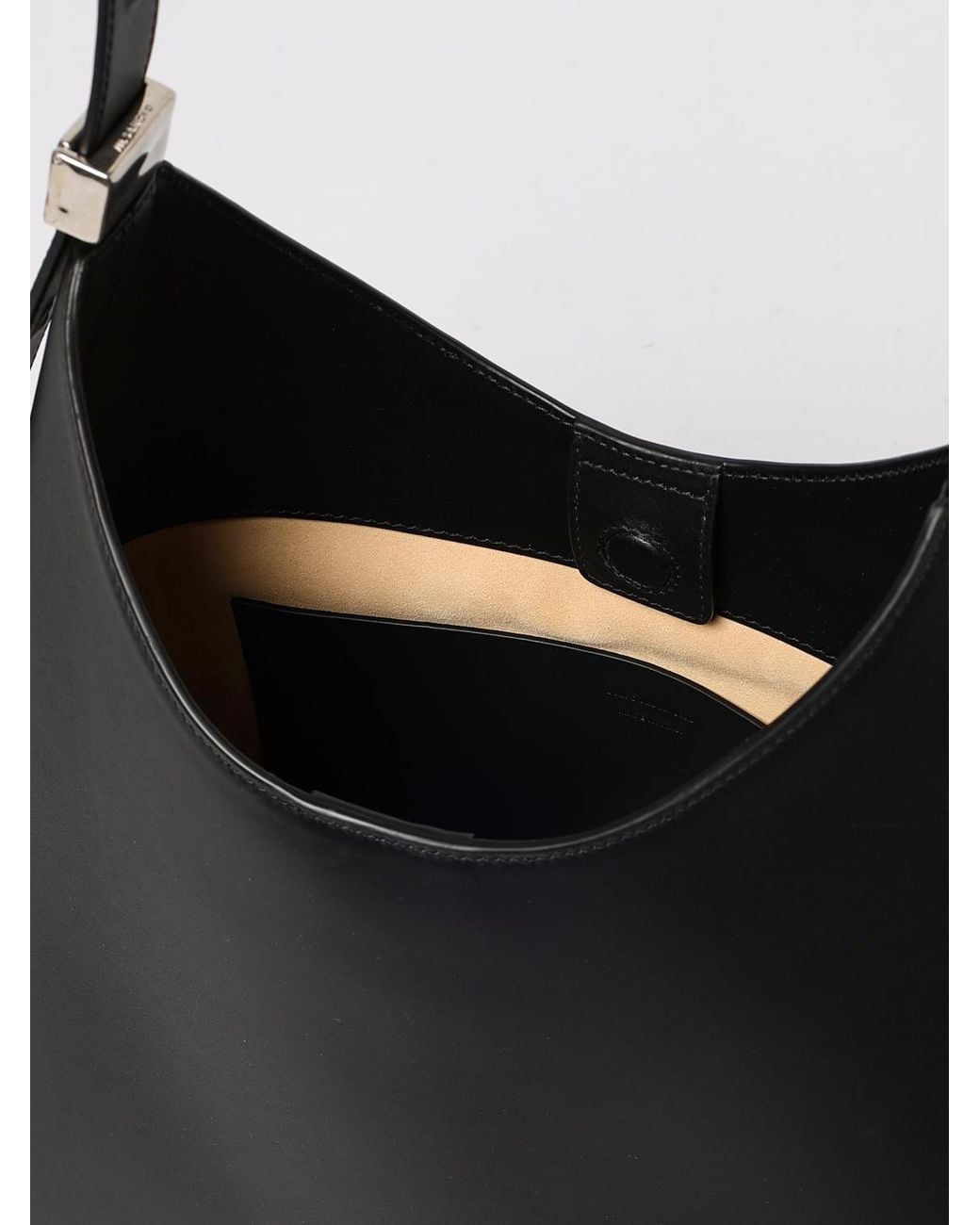 Borsa Eldorado Medium di Jil Sander in Black