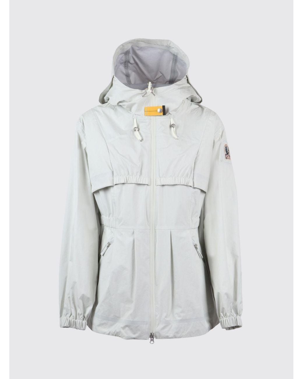 Parajumpers Gray Uneri Technical Fabric Waterproof Jacket