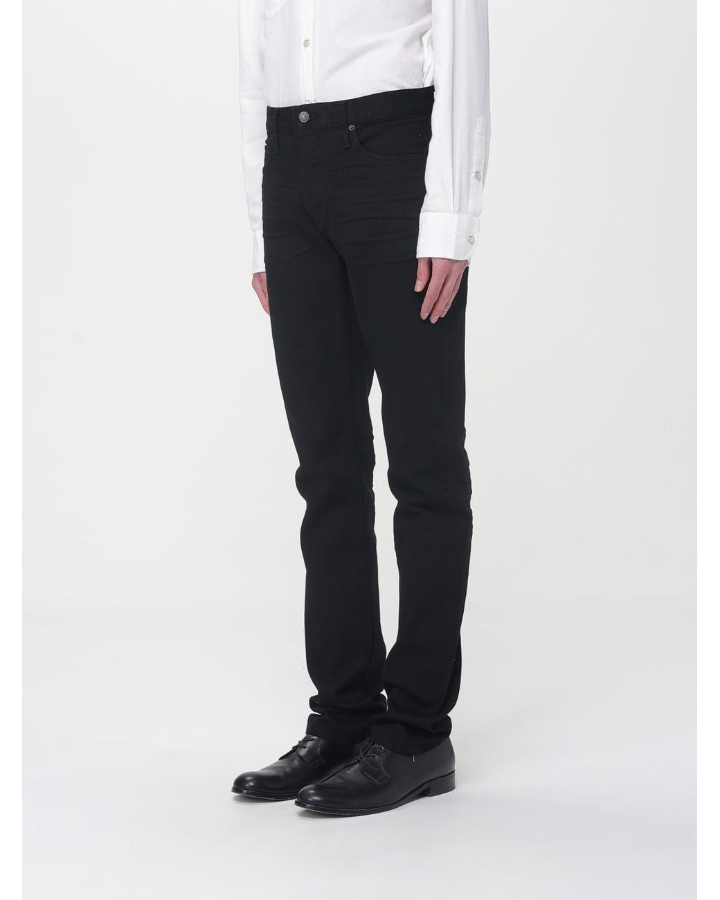 Tom Ford Blue Slim Fit Stretch Denim Jeans for men
