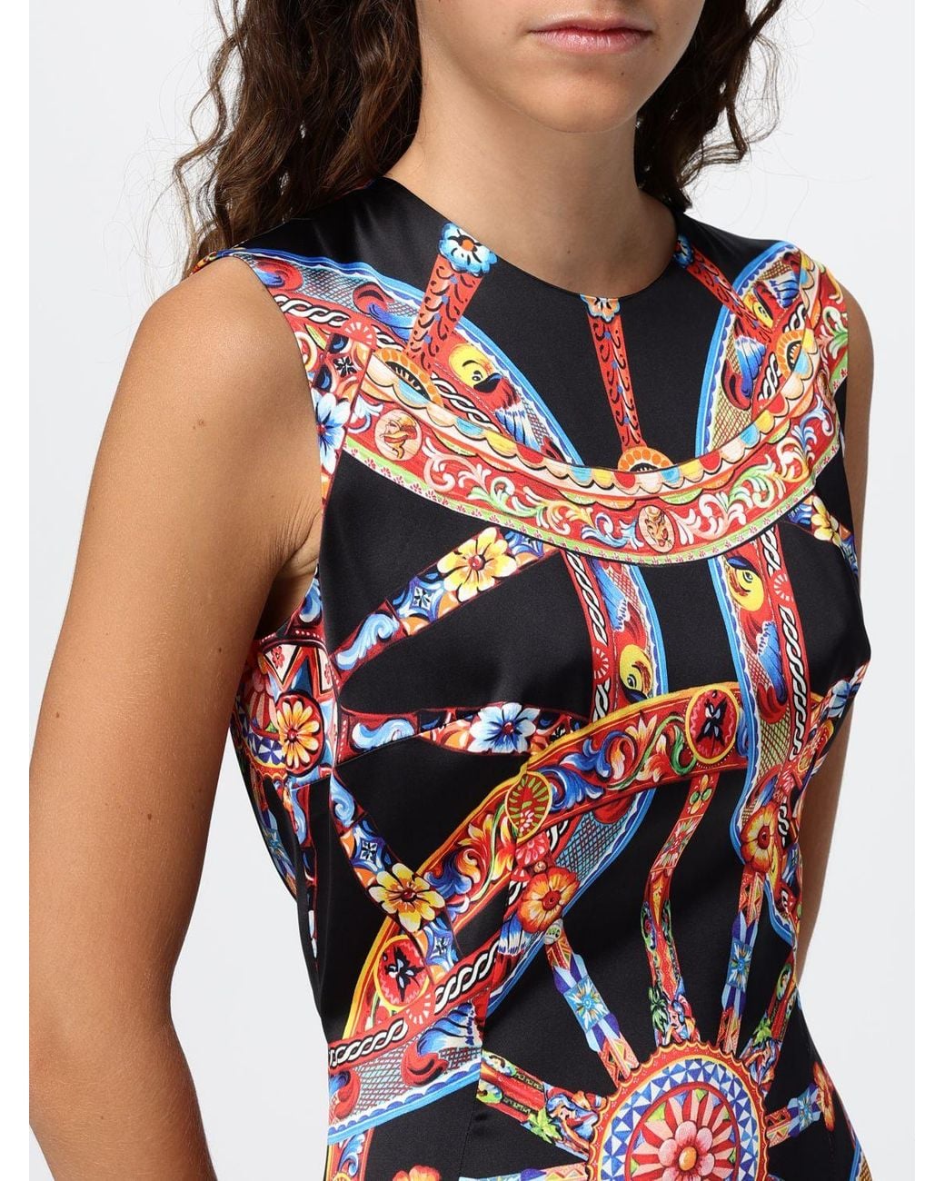 Dolce & Gabbana Red Dolce &Amp Gabbana Dress