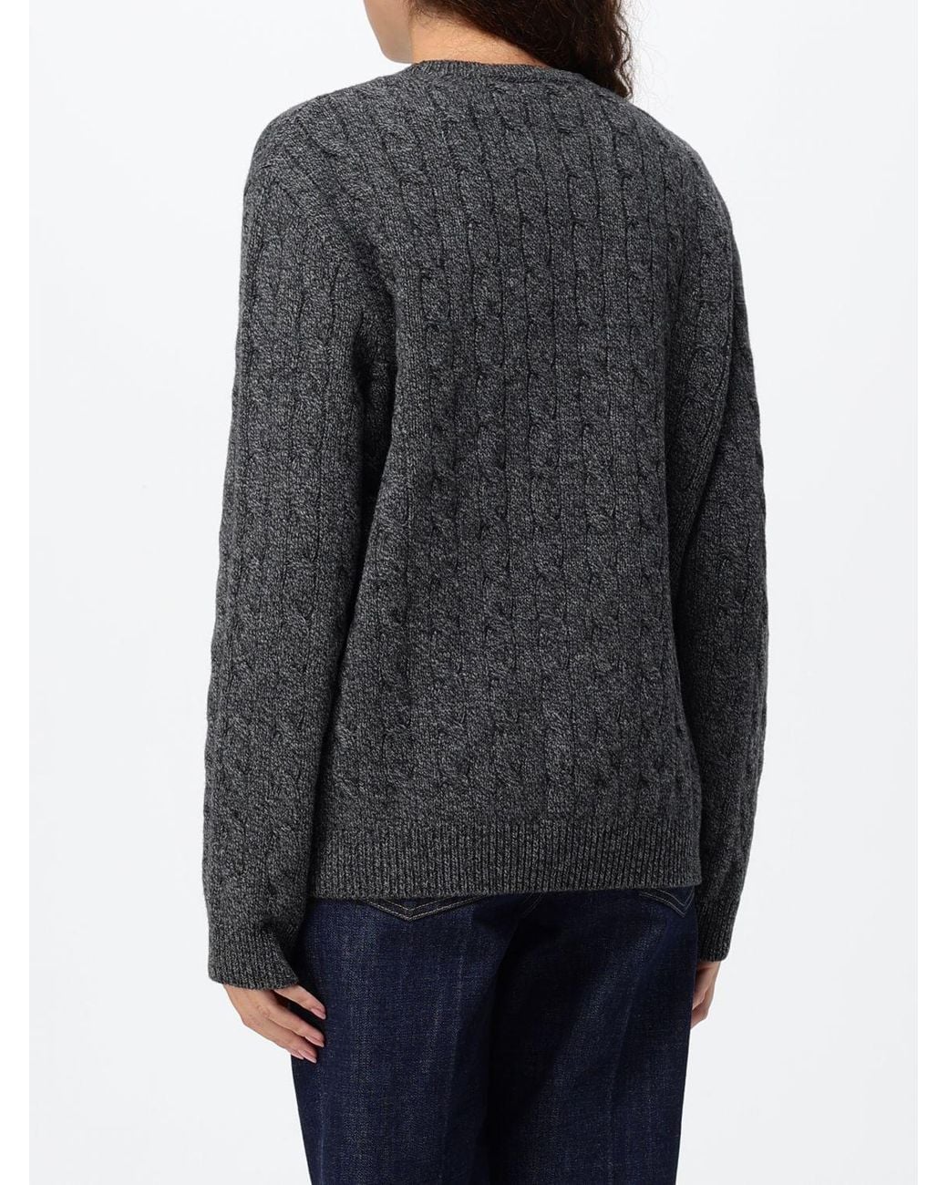 Valentino Garavani Gray Crewneck Jumper