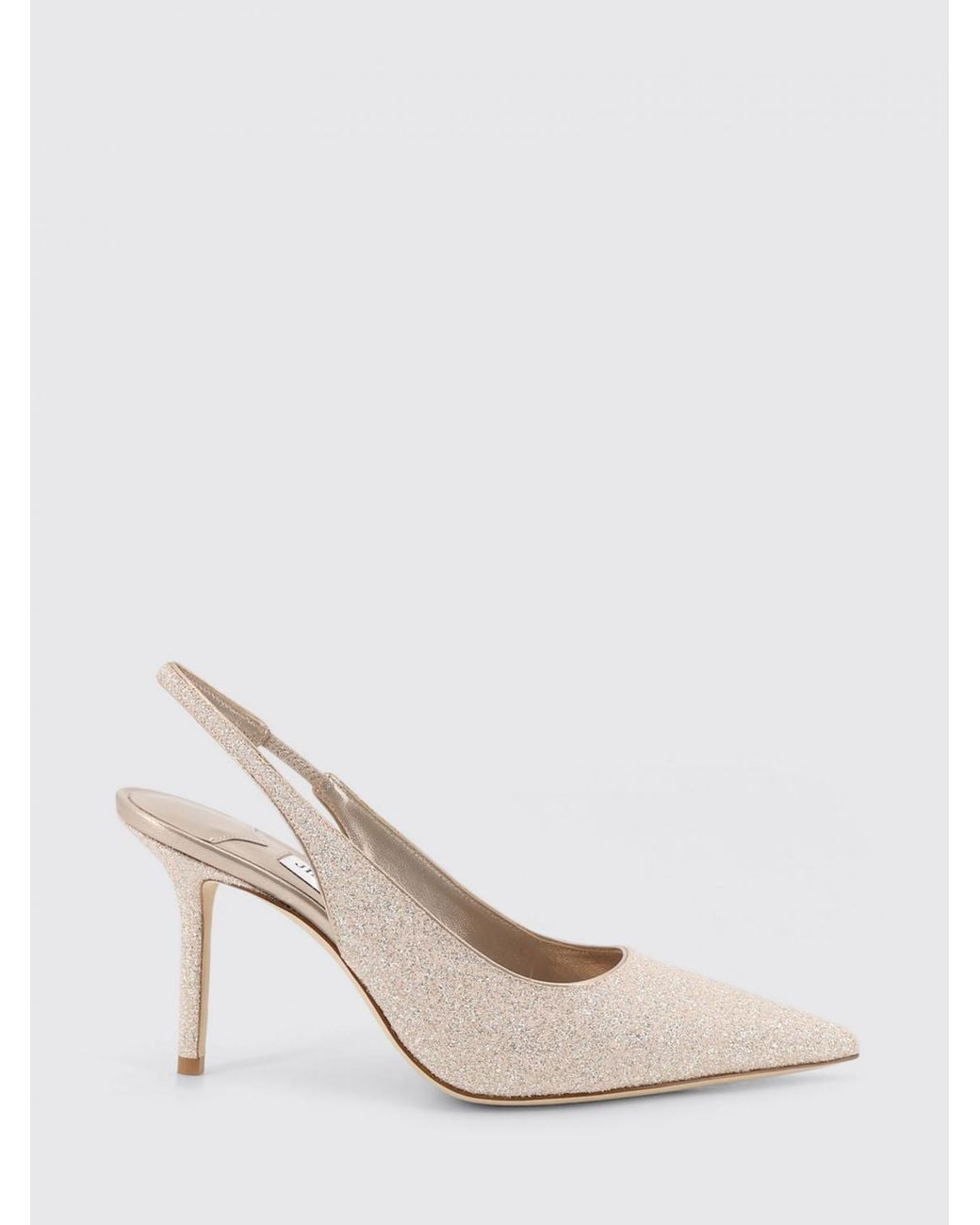 Jimmy Choo Natural Love Lurex Slingback Pumps