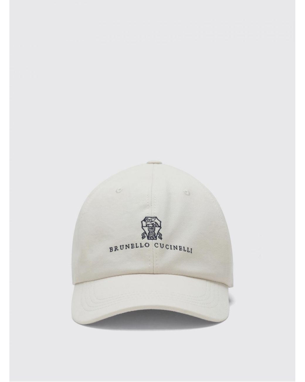 Brunello Cucinelli White Hat for men