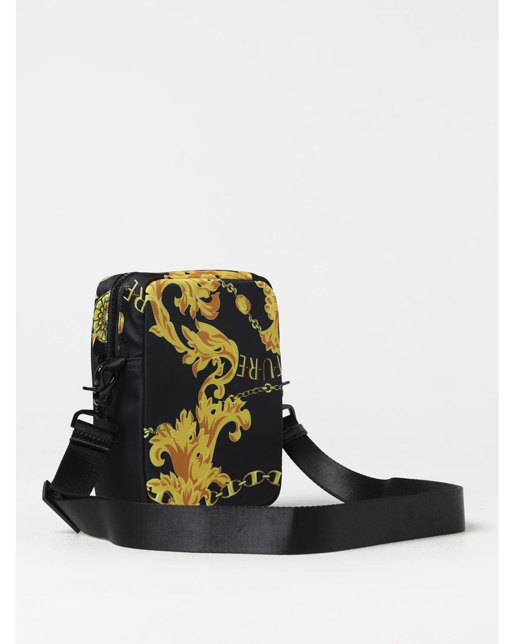 Versace Jeans Couture Black Shoulder Bag for men