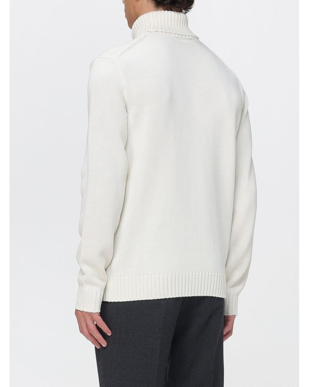 Zanone Pullover Herren in White für Herren