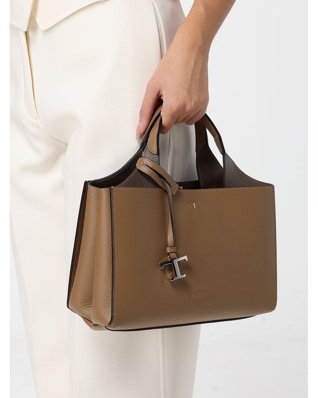 Borsa A Mano di Tod's in Natural