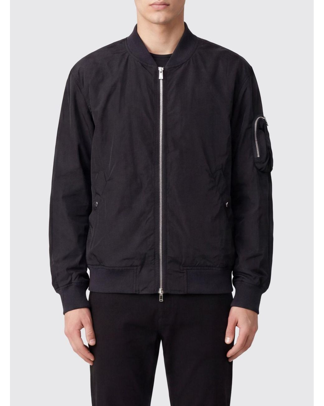 Tatras Blue Nylon Bomber Jacket for men