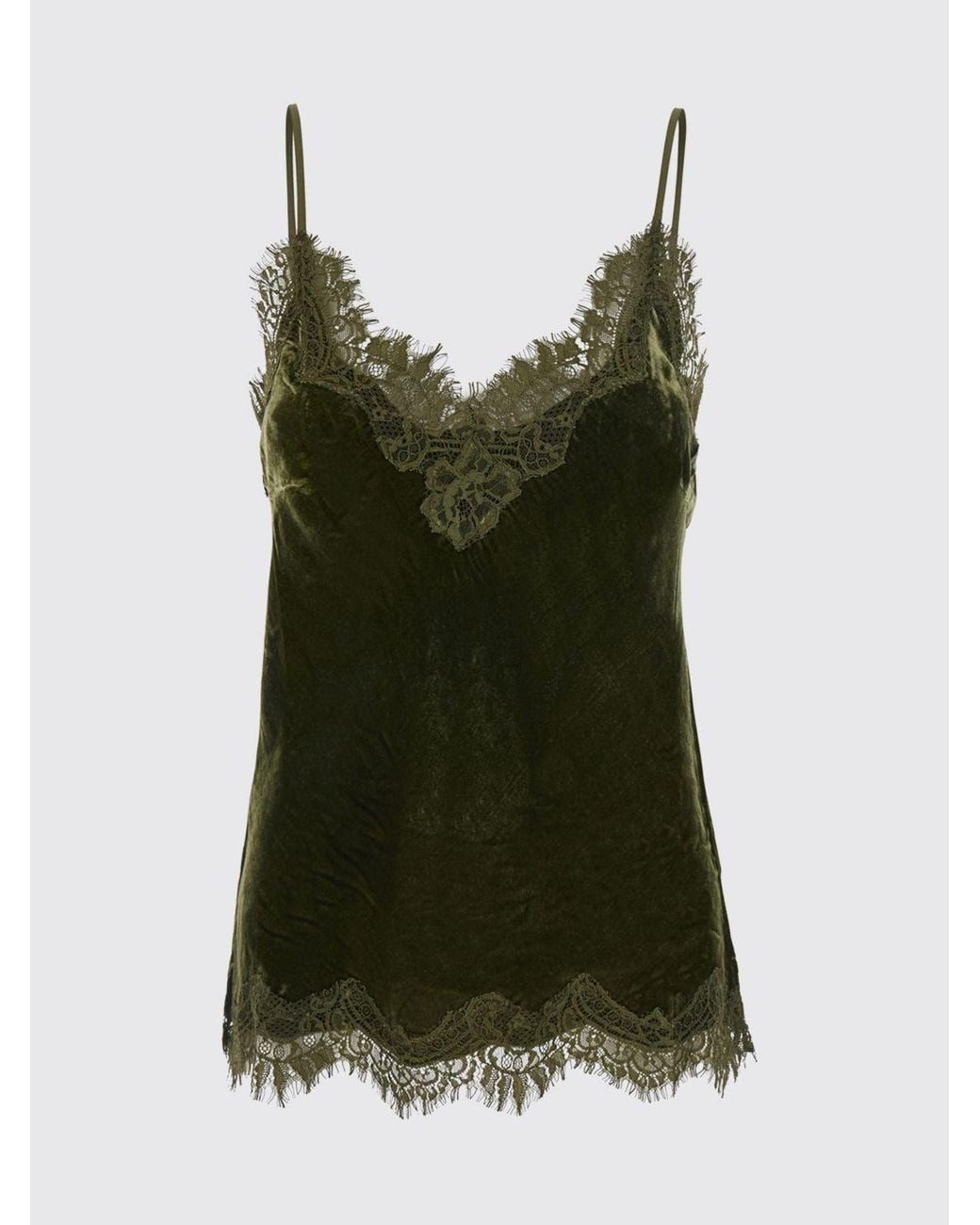 Gold Hawk Green Top