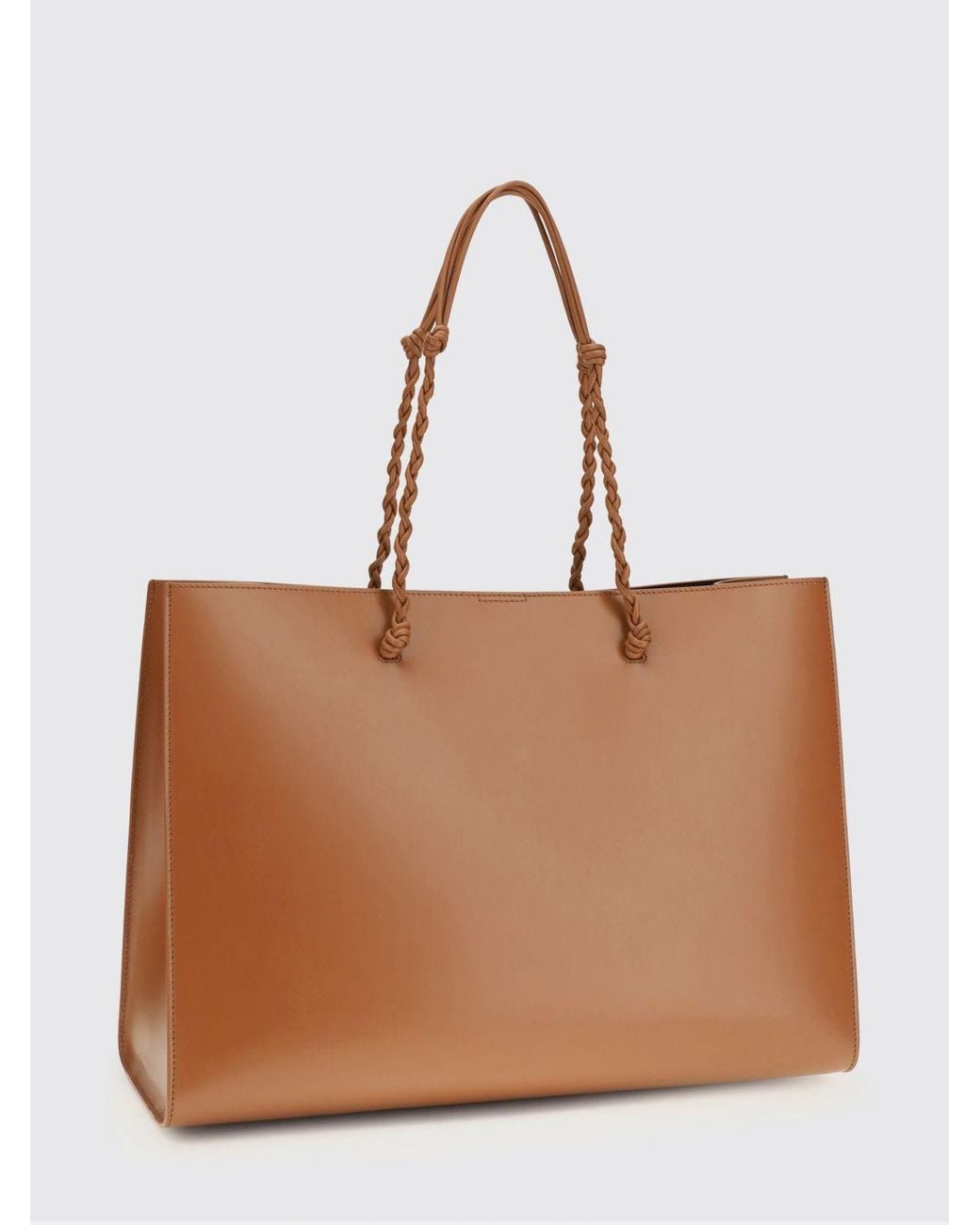 Jil Sander Brown Schultertasche Damen