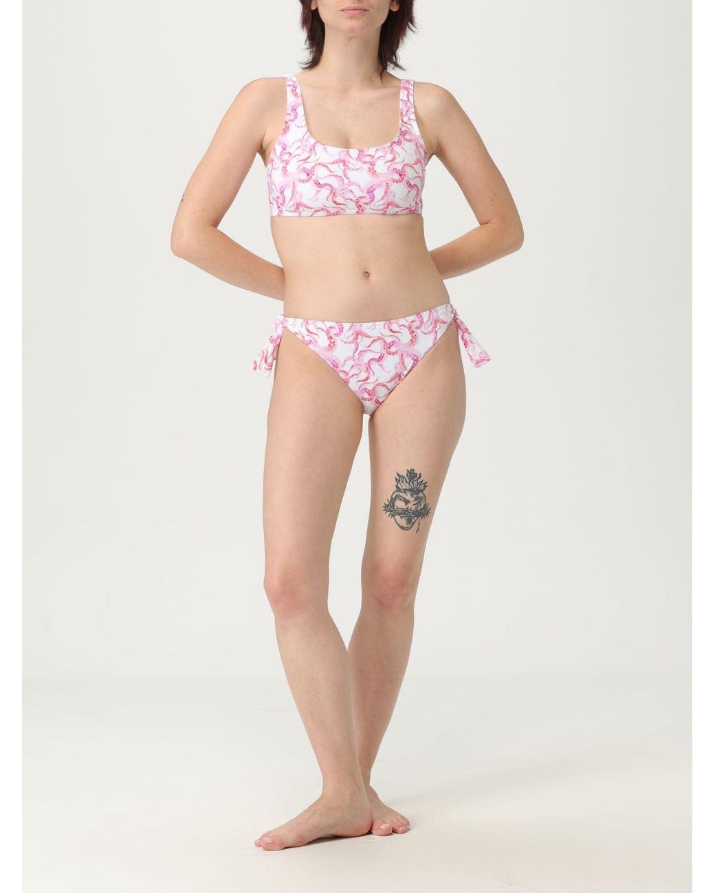 Braguita De Bikini Kampos de color Pink