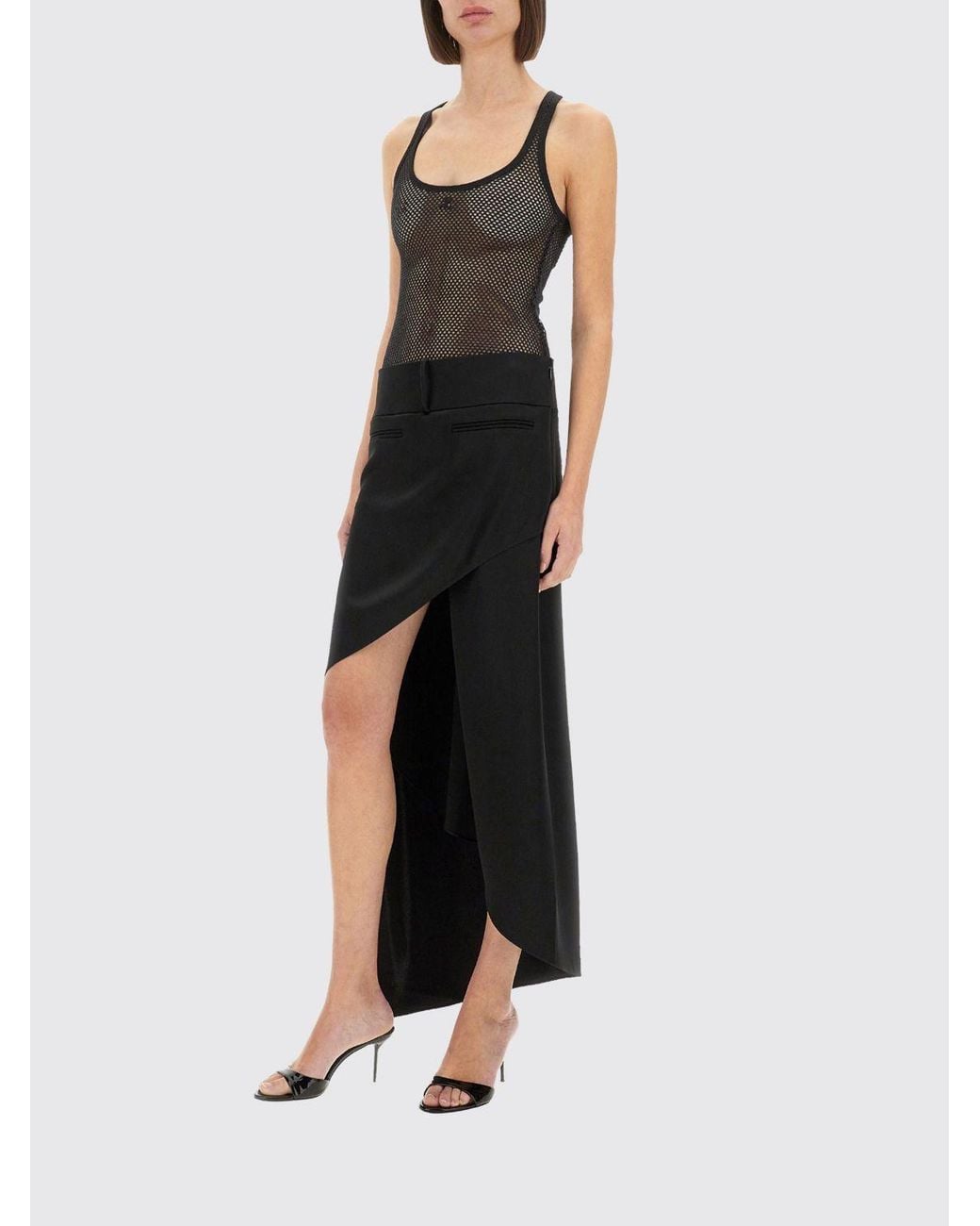 Courreges Black CourrÈ Ges Skirt