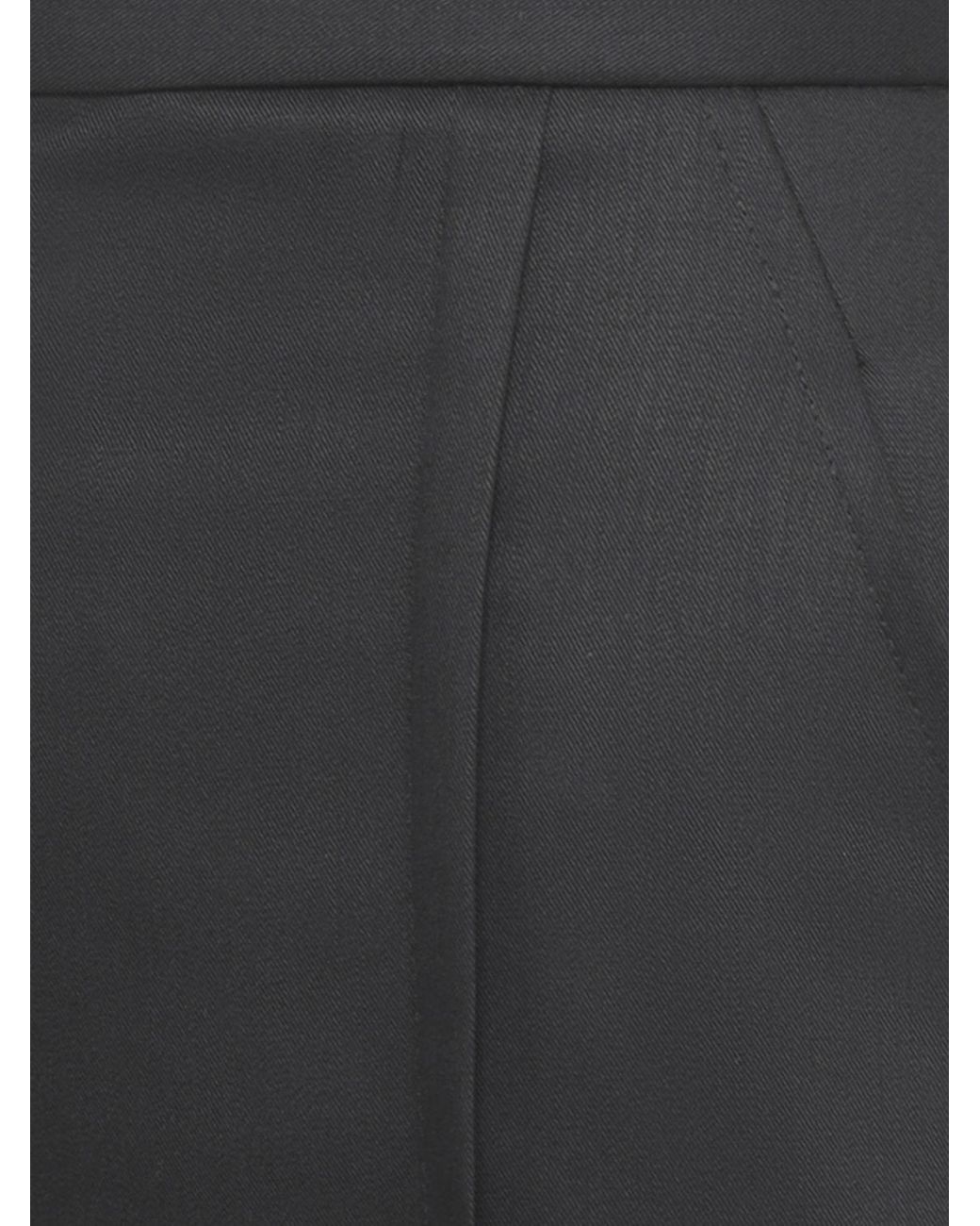 Vivienne Westwood Black Flared Virgin Wool Trousers