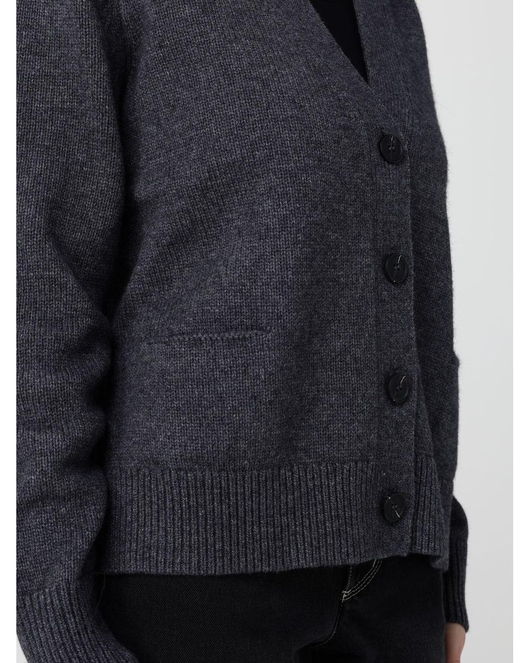 Isabel Marant Blue Wool And Cashmere Cardigan