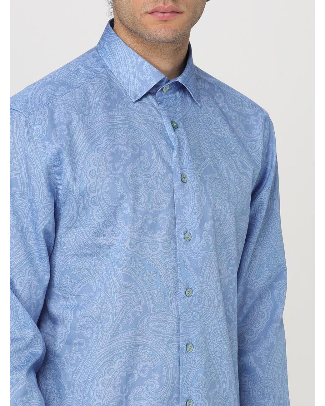 Etro Blue Shirt for men