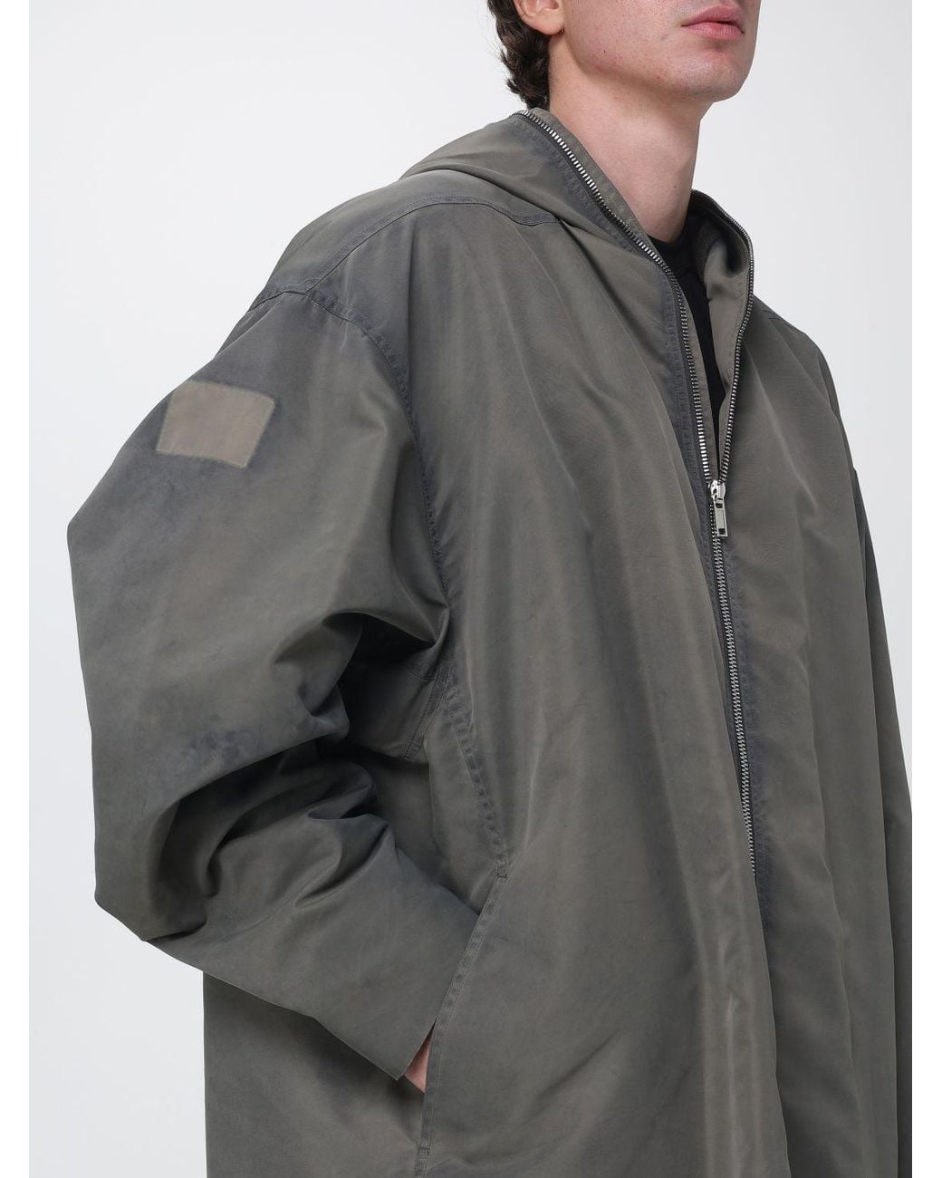 Rick Owens Gray Jacket for men