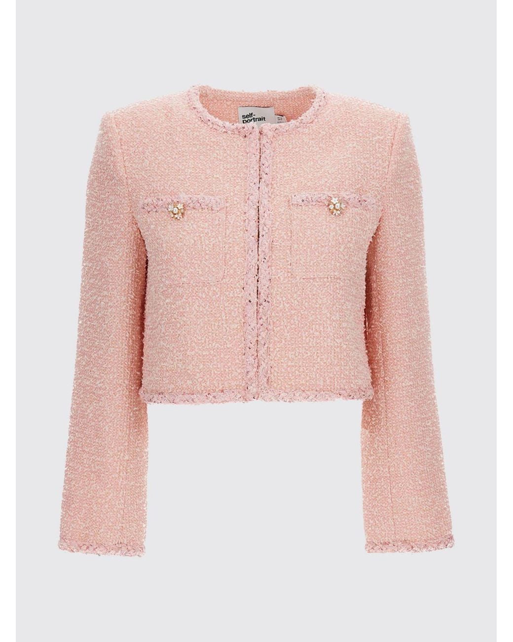 Chaqueta Mujer Self-Portrait de color Pink