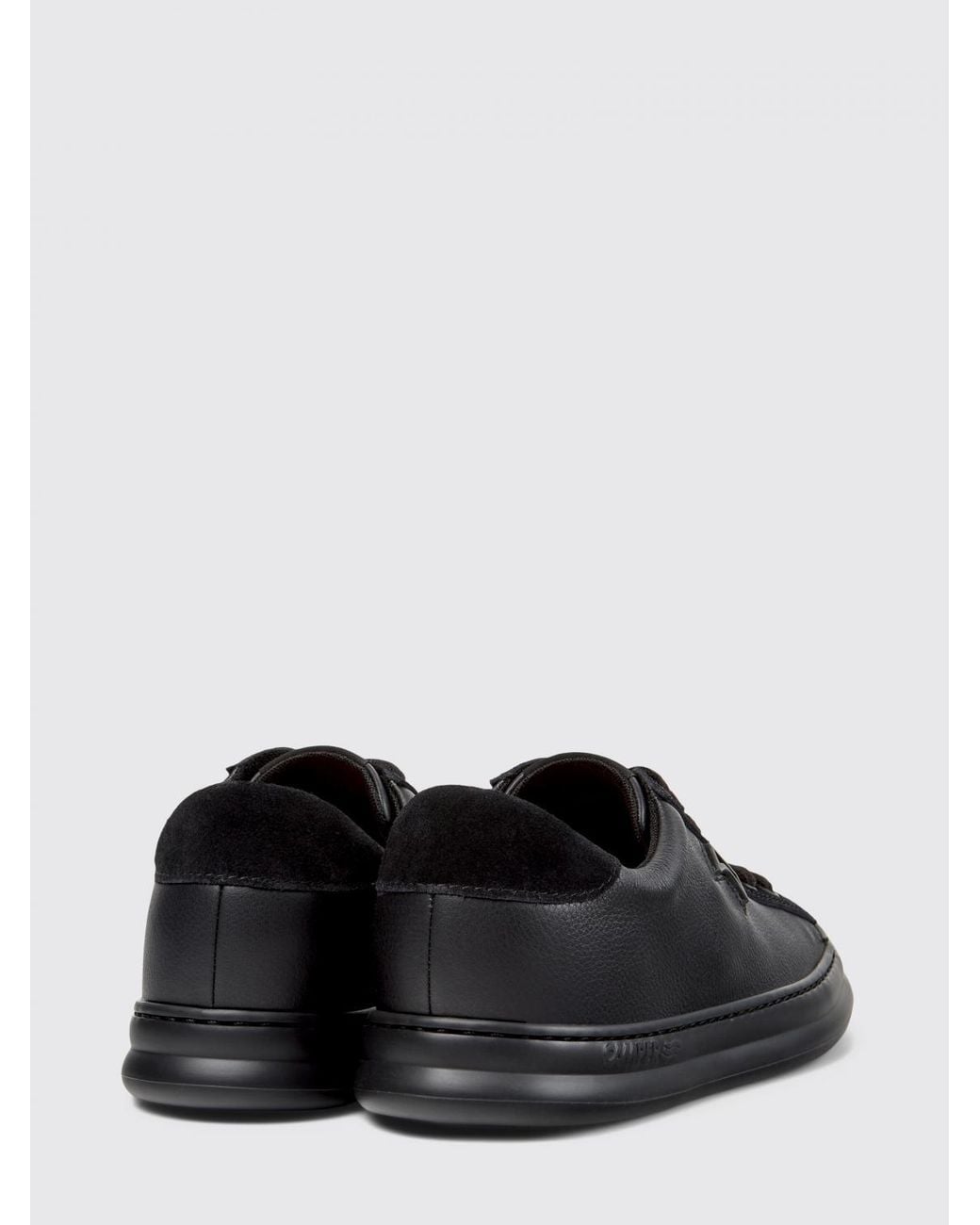 Camper Black Runner Leather Sneakers