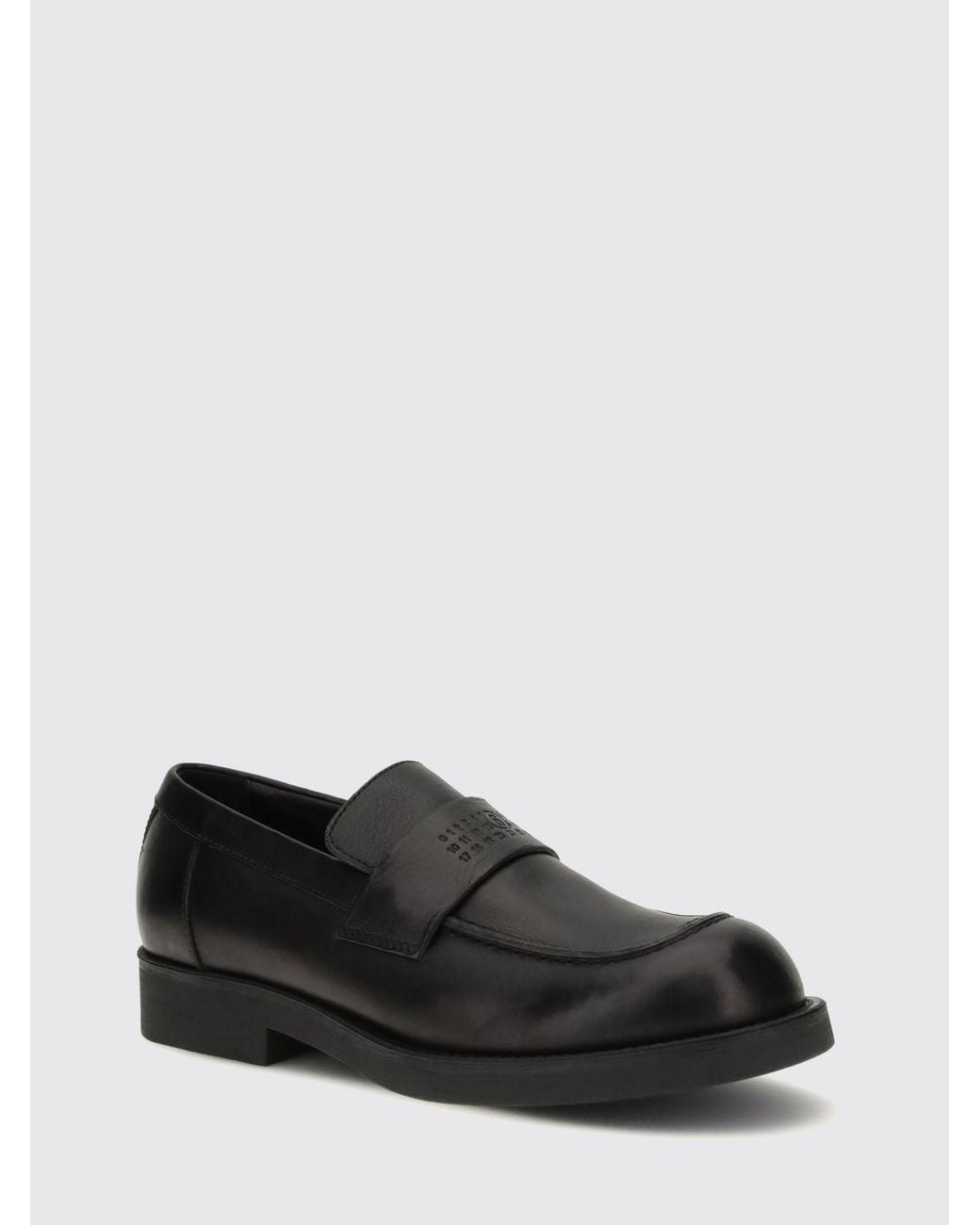 MM6 by Maison Margiela White Loafers for men