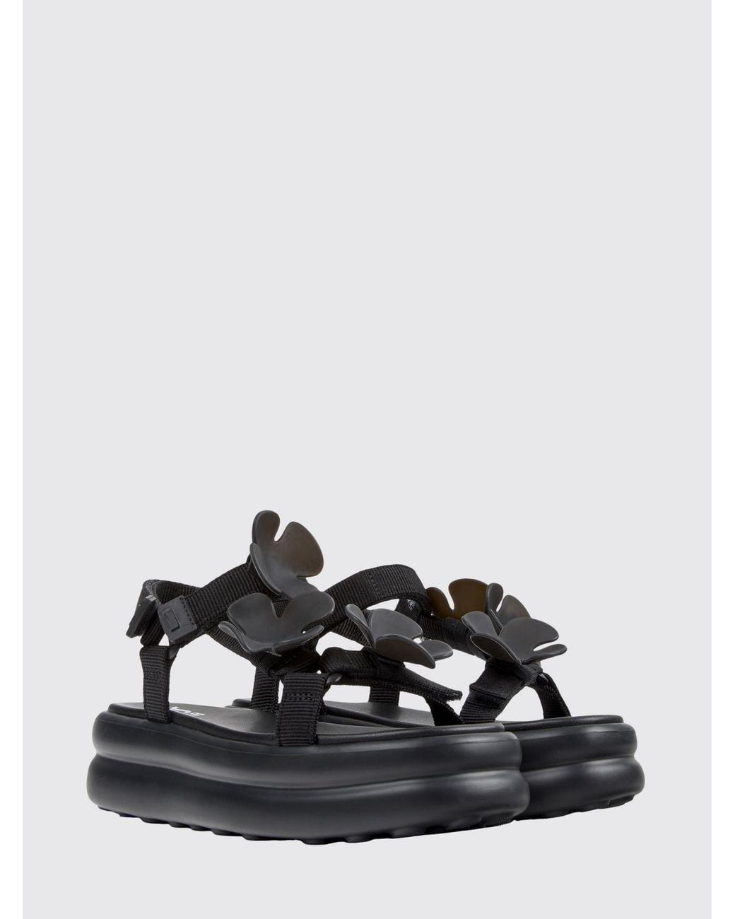Camper Black Twins Sandal