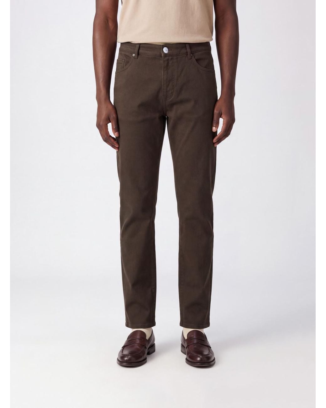 Rrd Brown Pants for men