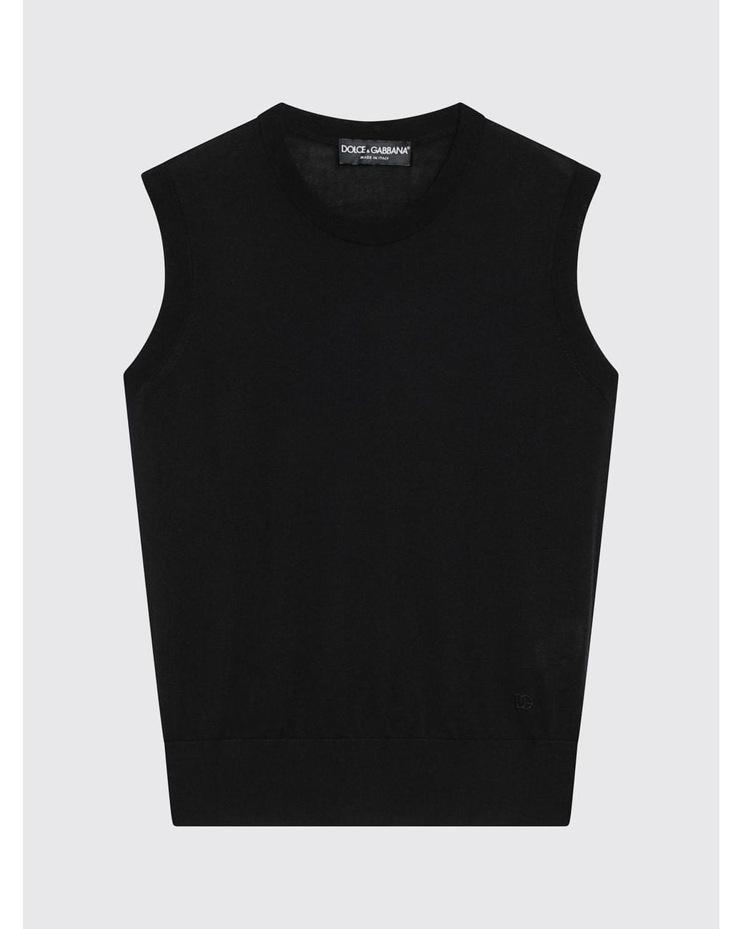 Dolce & Gabbana Black Dolce &Amp Gabbana Top