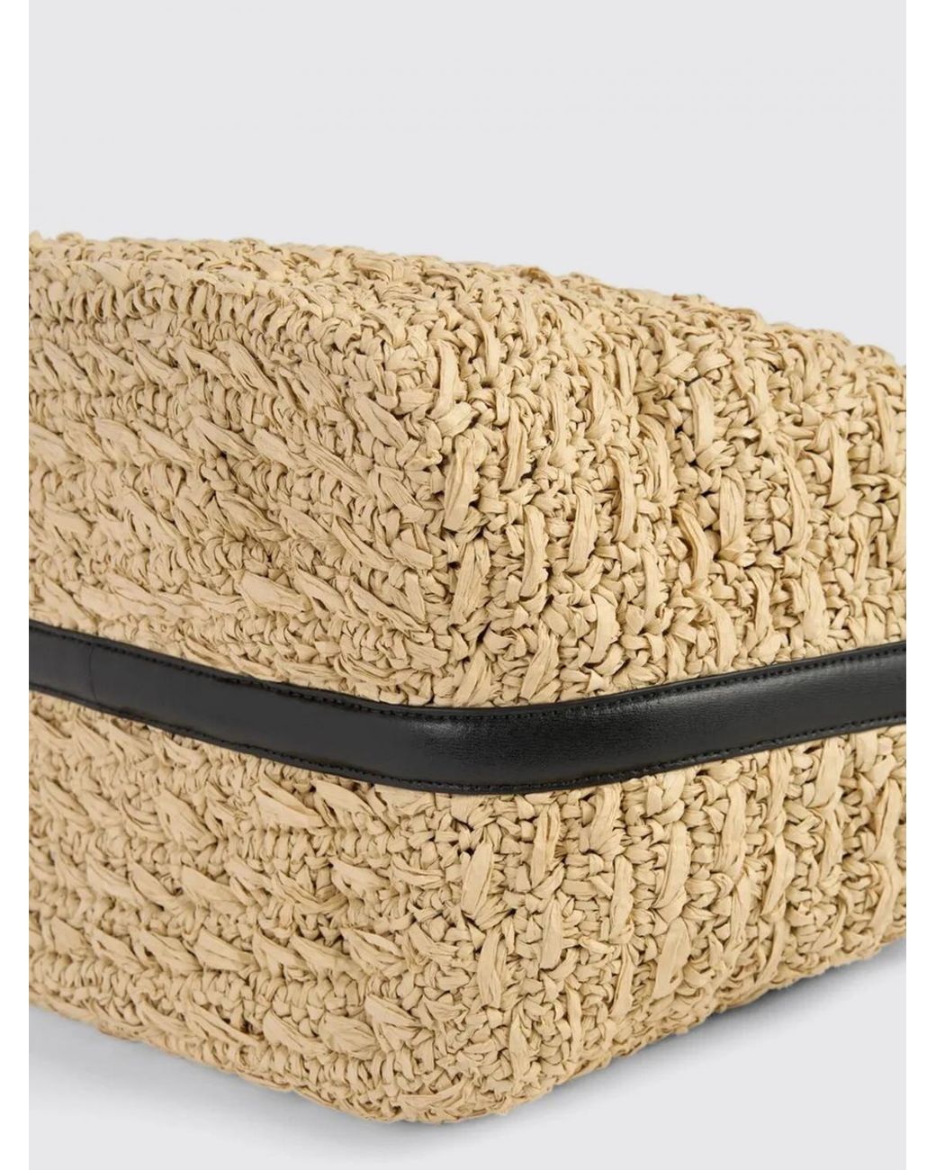 Totême Natural Crochet Raffia Bag