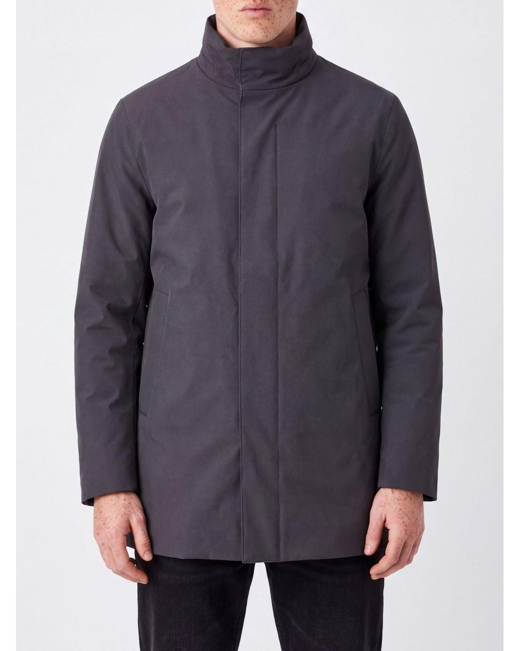 People Of Shibuya Blue Short Parka for men