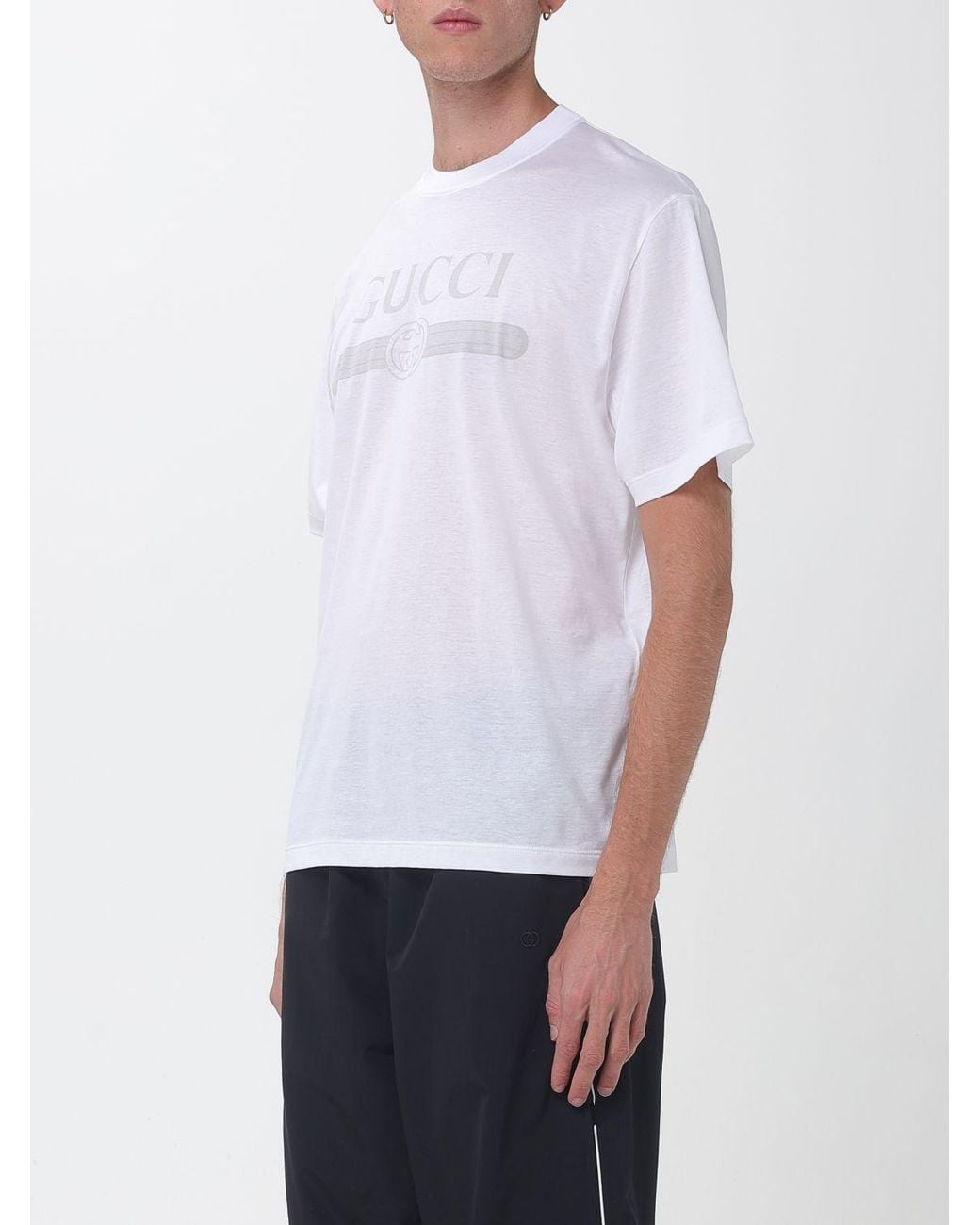 Gucci White Polo Shirt for men