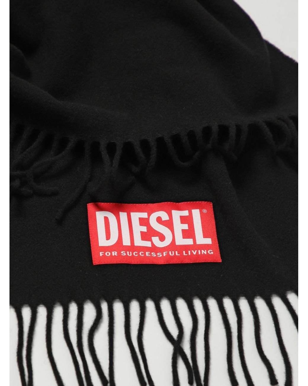 Sciarpa di DIESEL in Black da Uomo