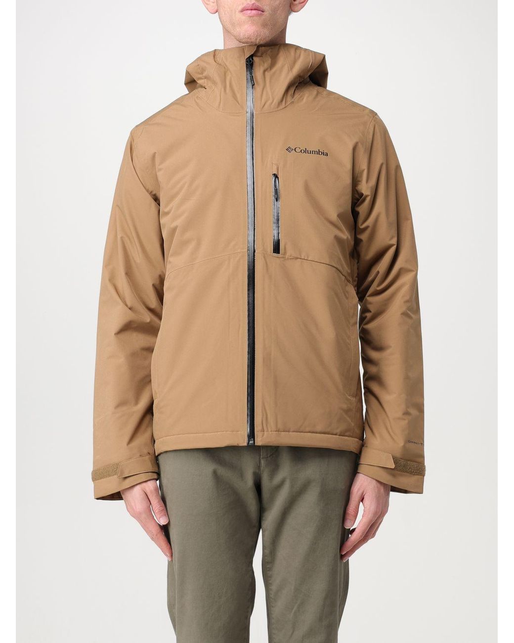 Beige hot sale columbia jacket