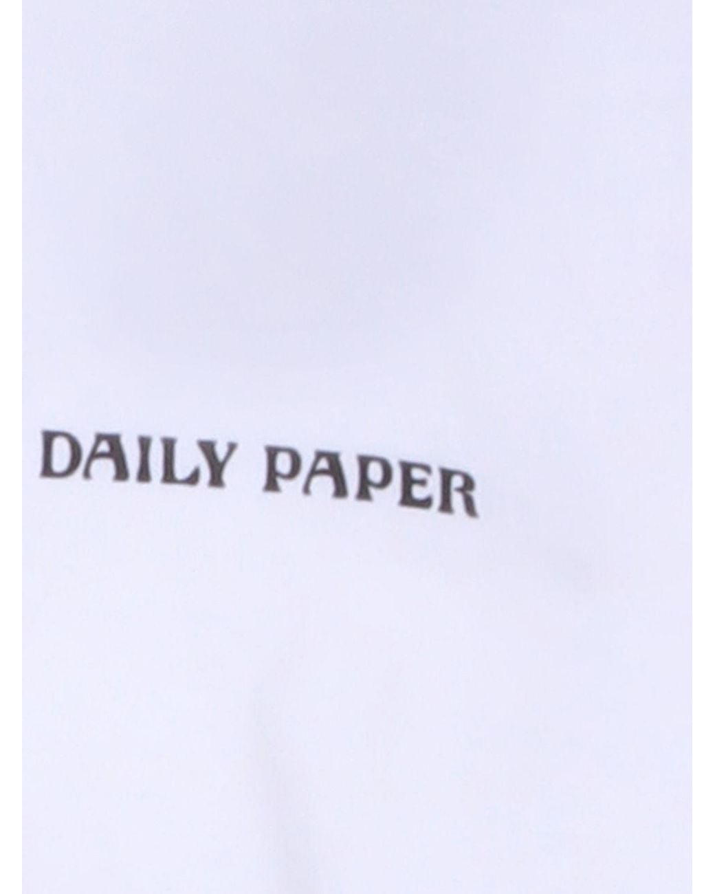 Daily Paper White Printed Cotton T-Shirt for men