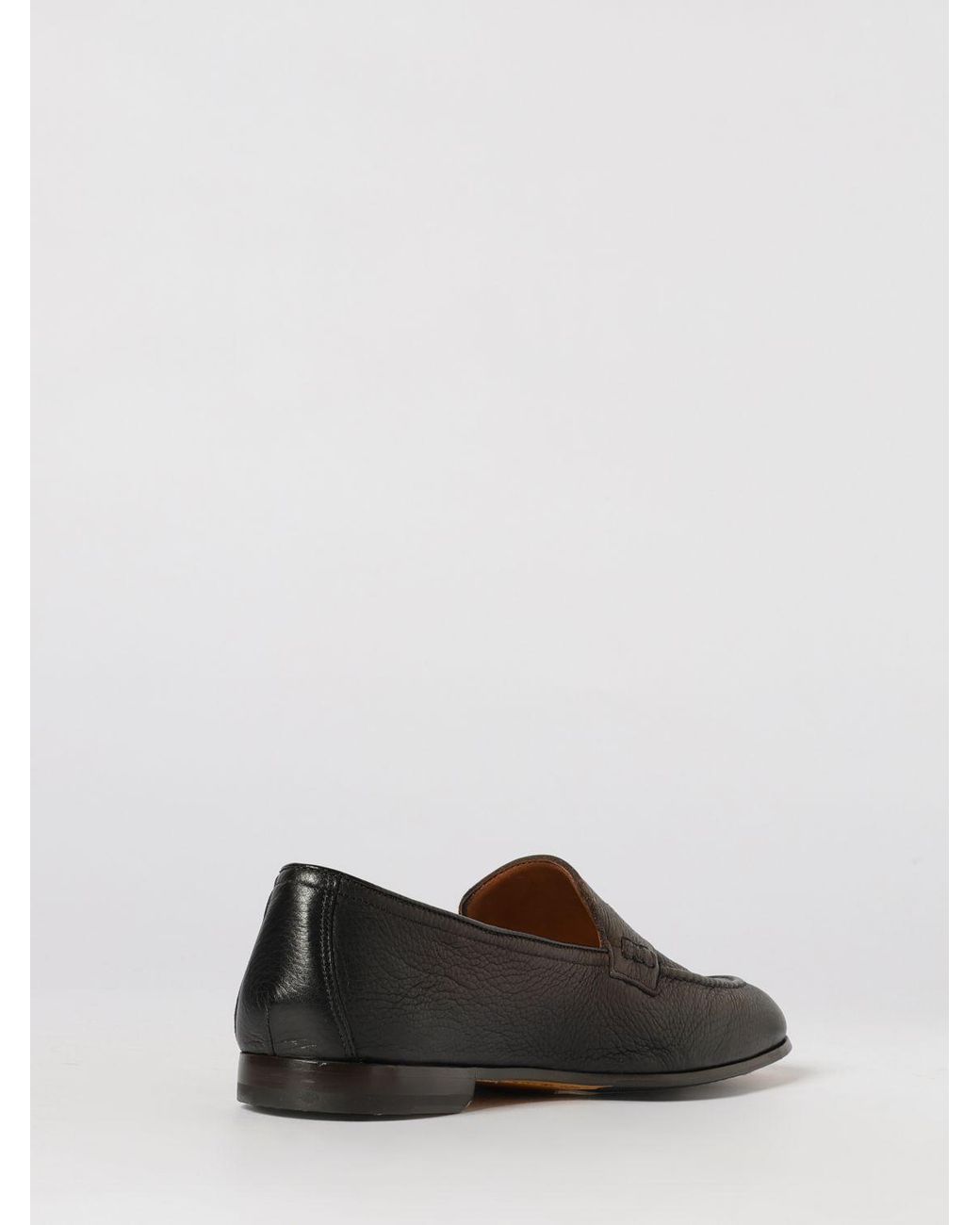 Doucal's Multicolor Grained Leather Loafers for men