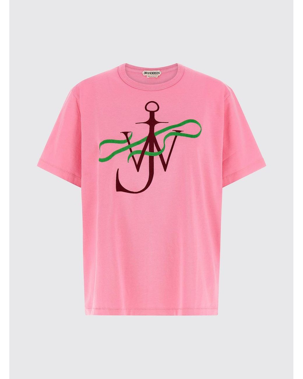 J.W. Anderson Pink Cotton T-Shirts