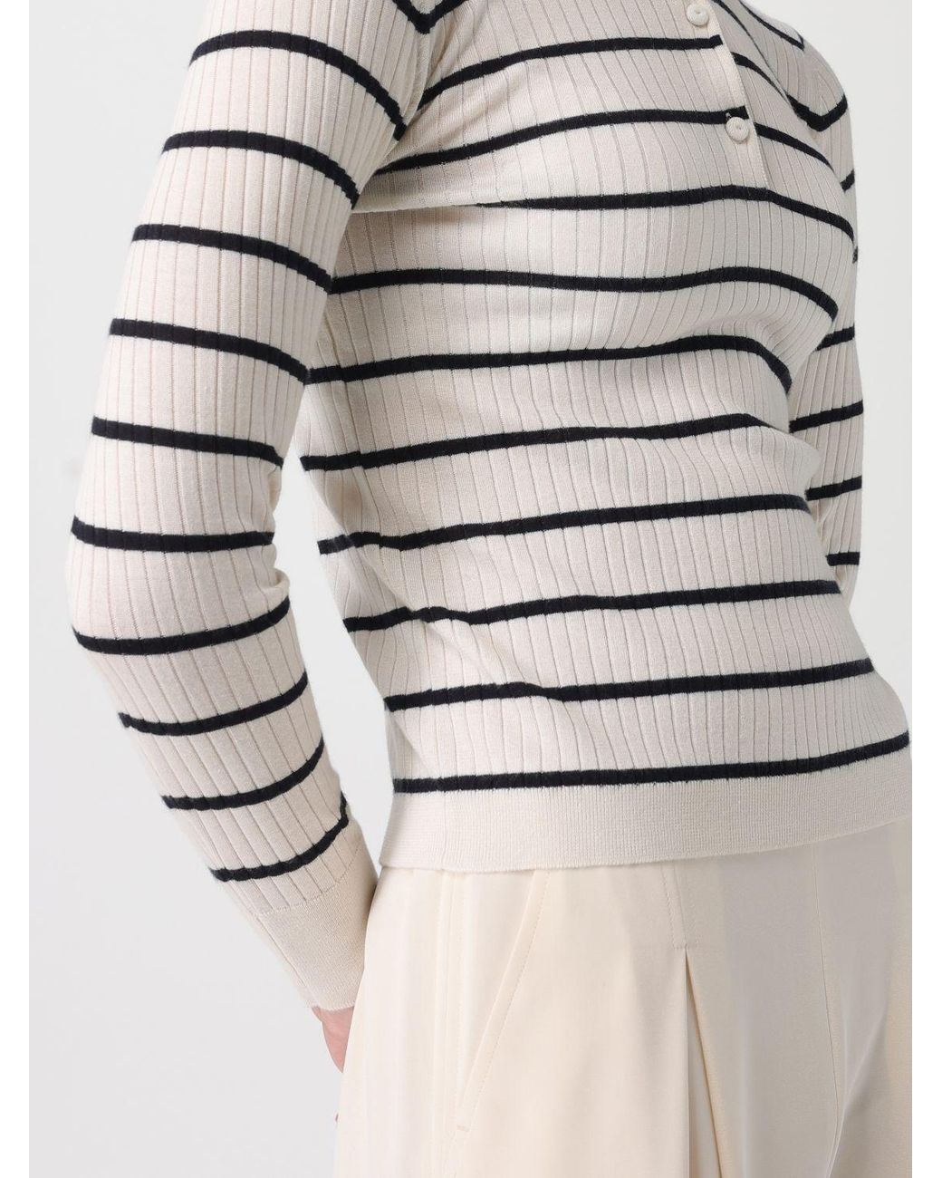 Max Mara Natural Cashmere And Silk Polo Shirt