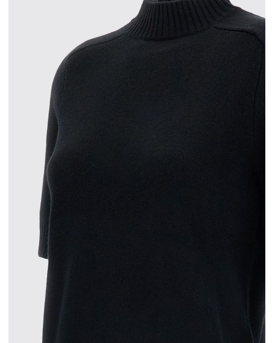 Loulou de Saison Blue Ruth Slim Fit Short-Sleeved Turtleneck