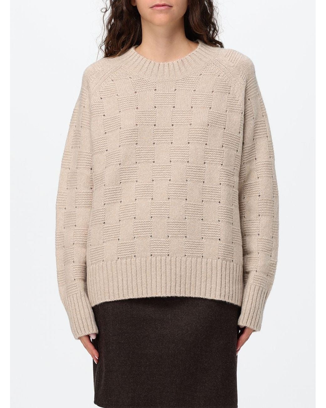 Allude Natural Sweatshirt