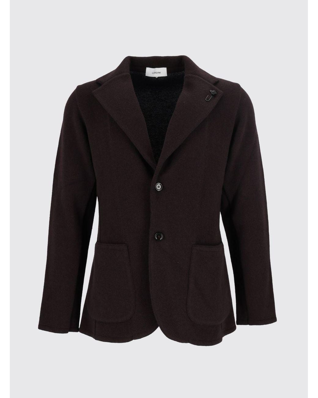Lardini Blue Single-Breasted Blazer for men