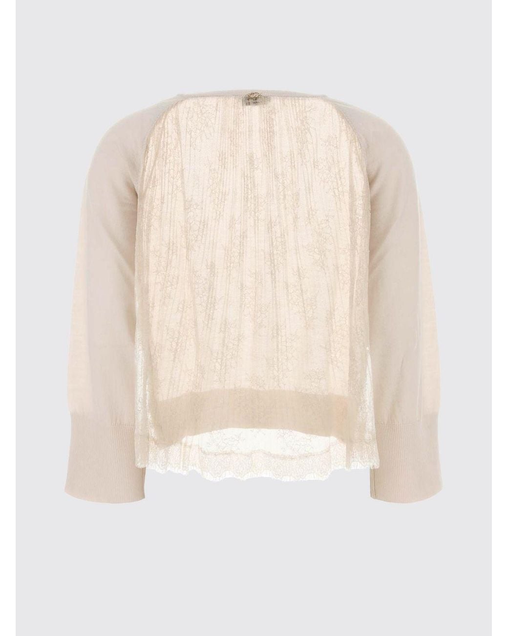 Blumarine Natural Sweater