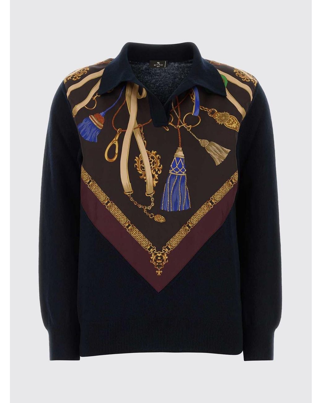 Polo Mujer Etro de color Blue