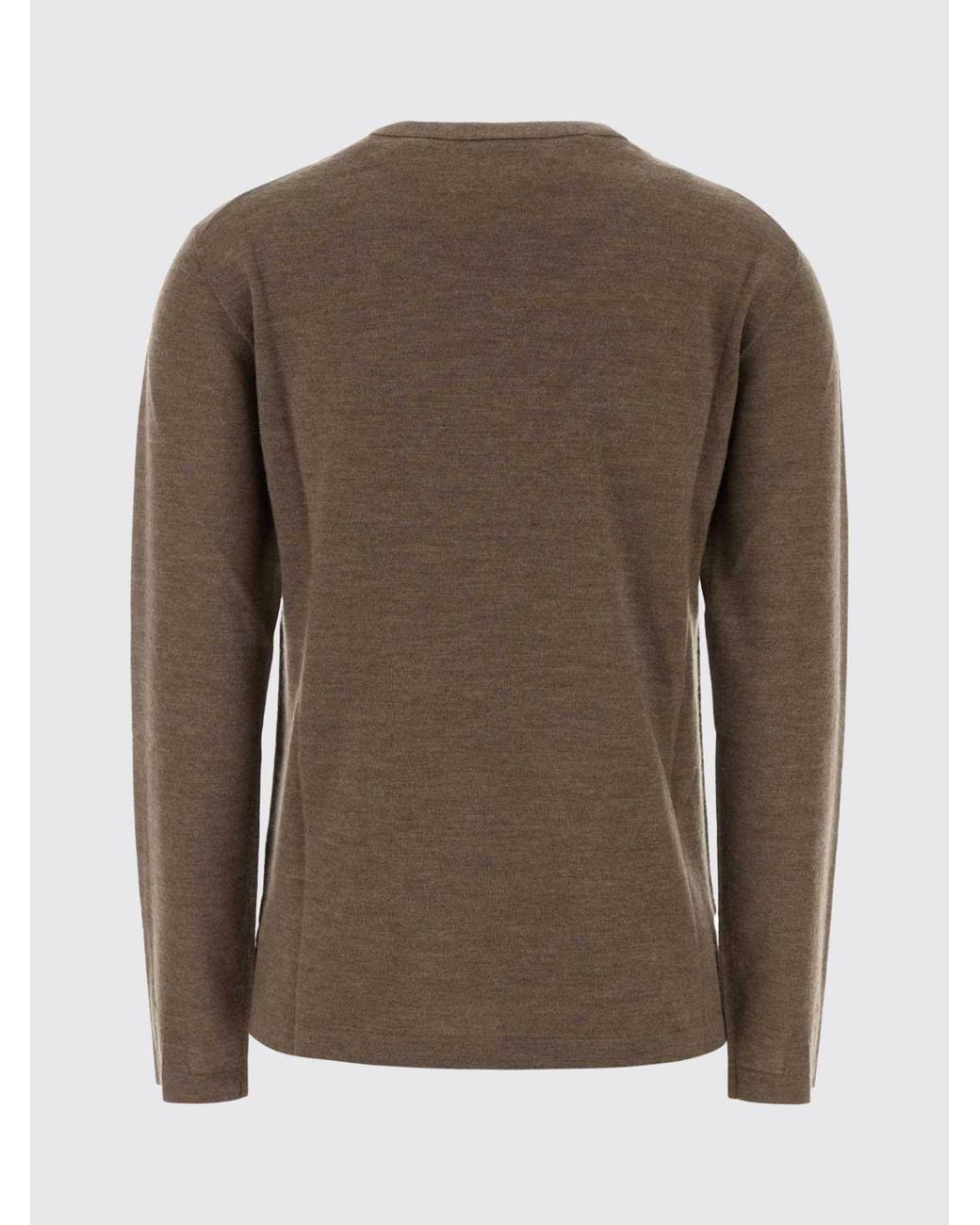 The Row Brown V-Neck Jumper