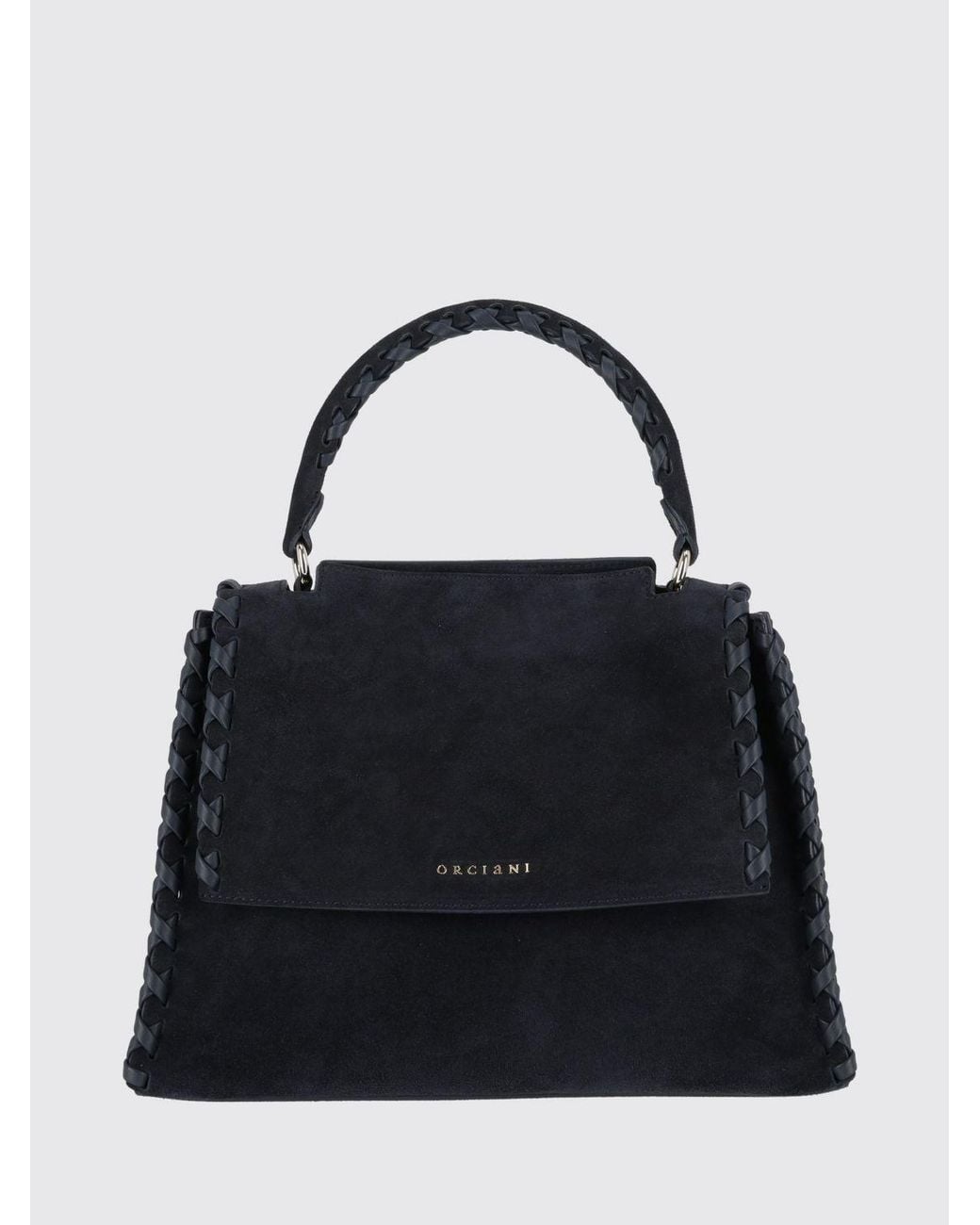 Orciani Black Shoulder Bag