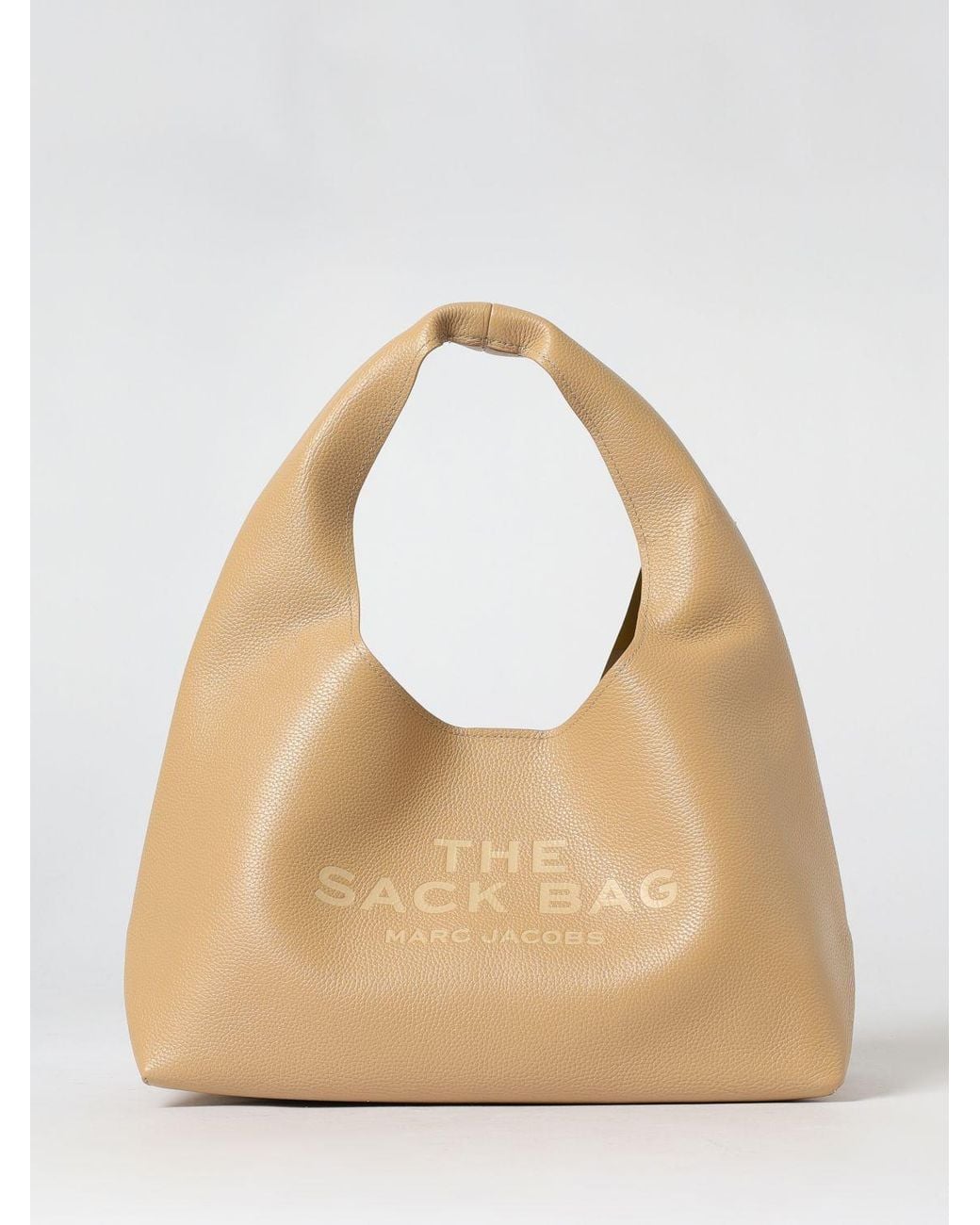 Marc Jacobs Natural The Sac Bag Grained Leather Bag