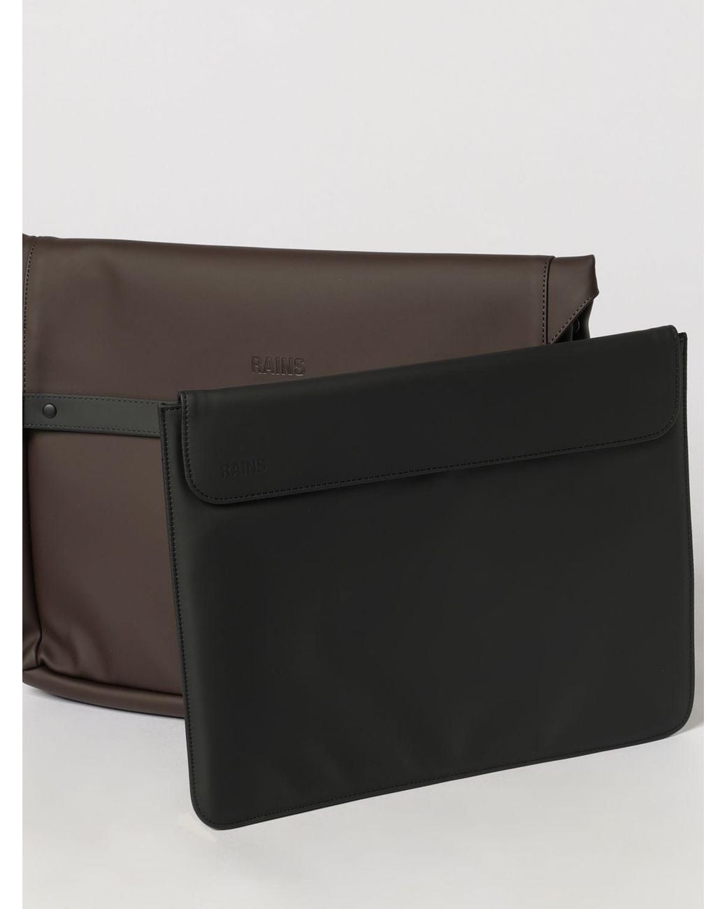 Rains Brown Shoulder Bag for men