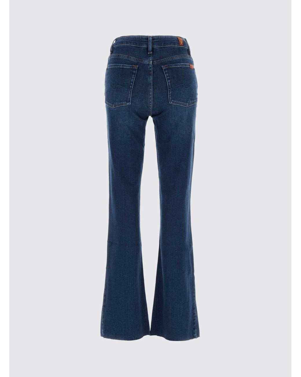 7 For All Mankind Blue The Leggy Flared Jeans