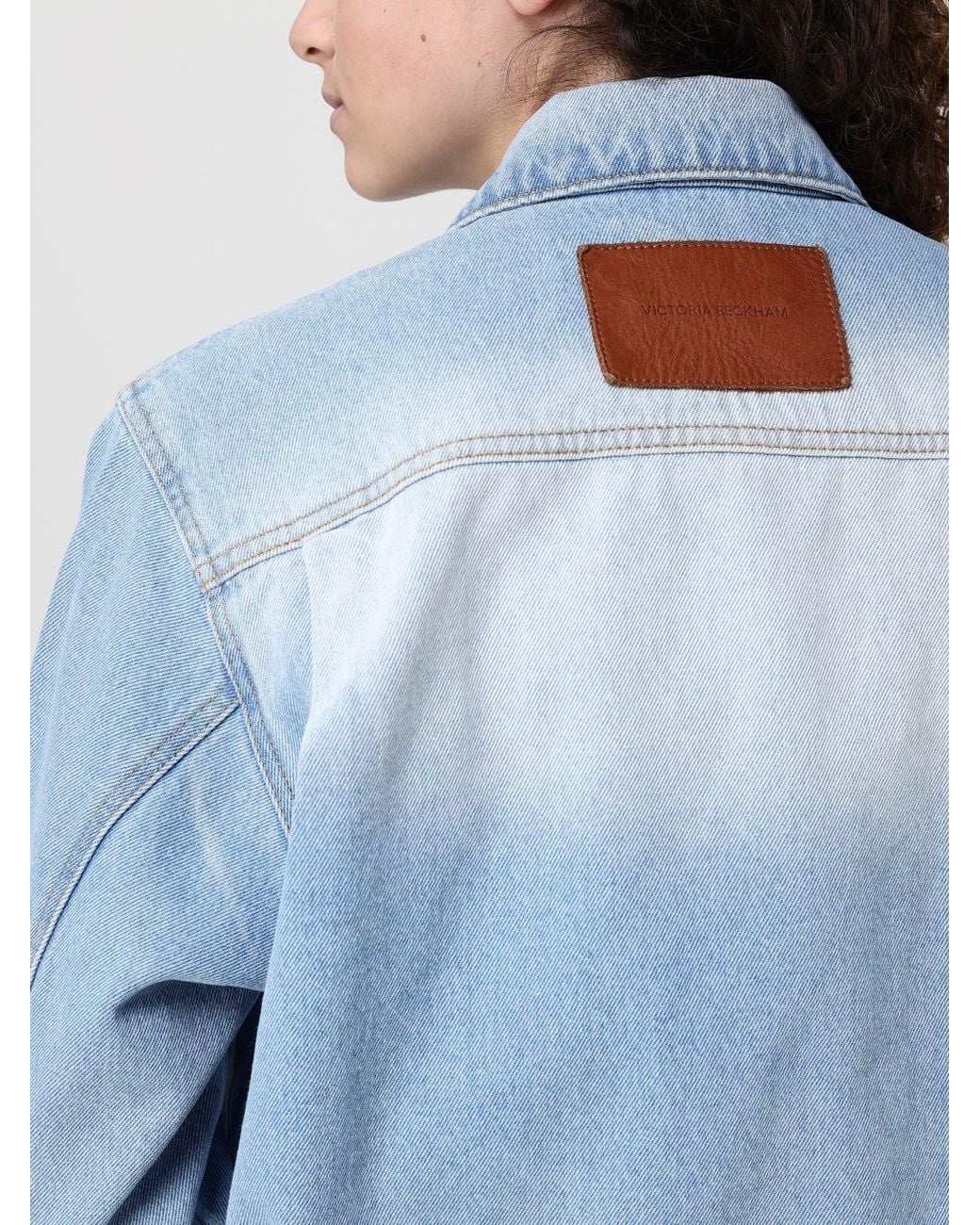 Victoria Beckham Blue Denim Jacket