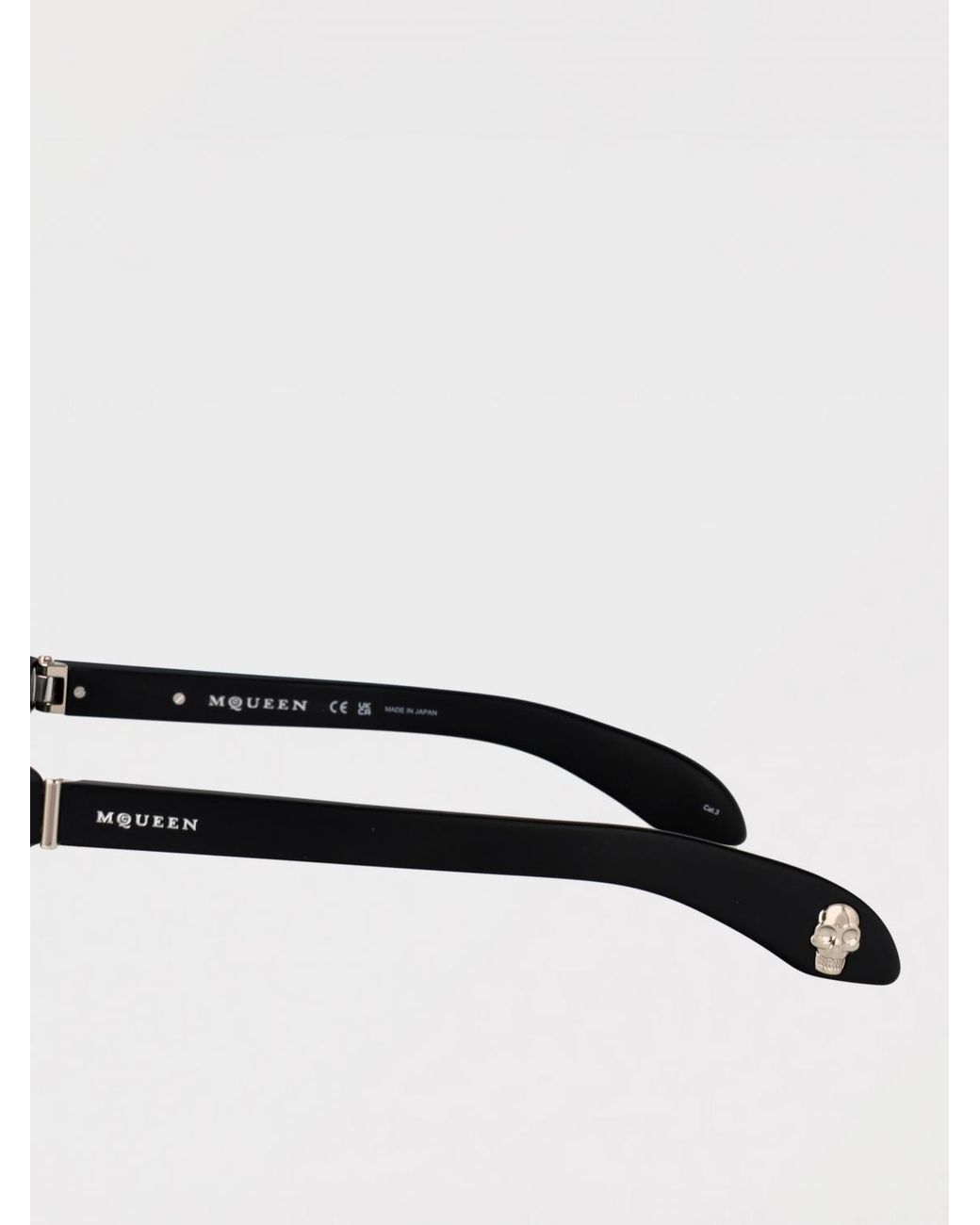 McQueen Blue Am0505S 003 Mirrored Sunglasses