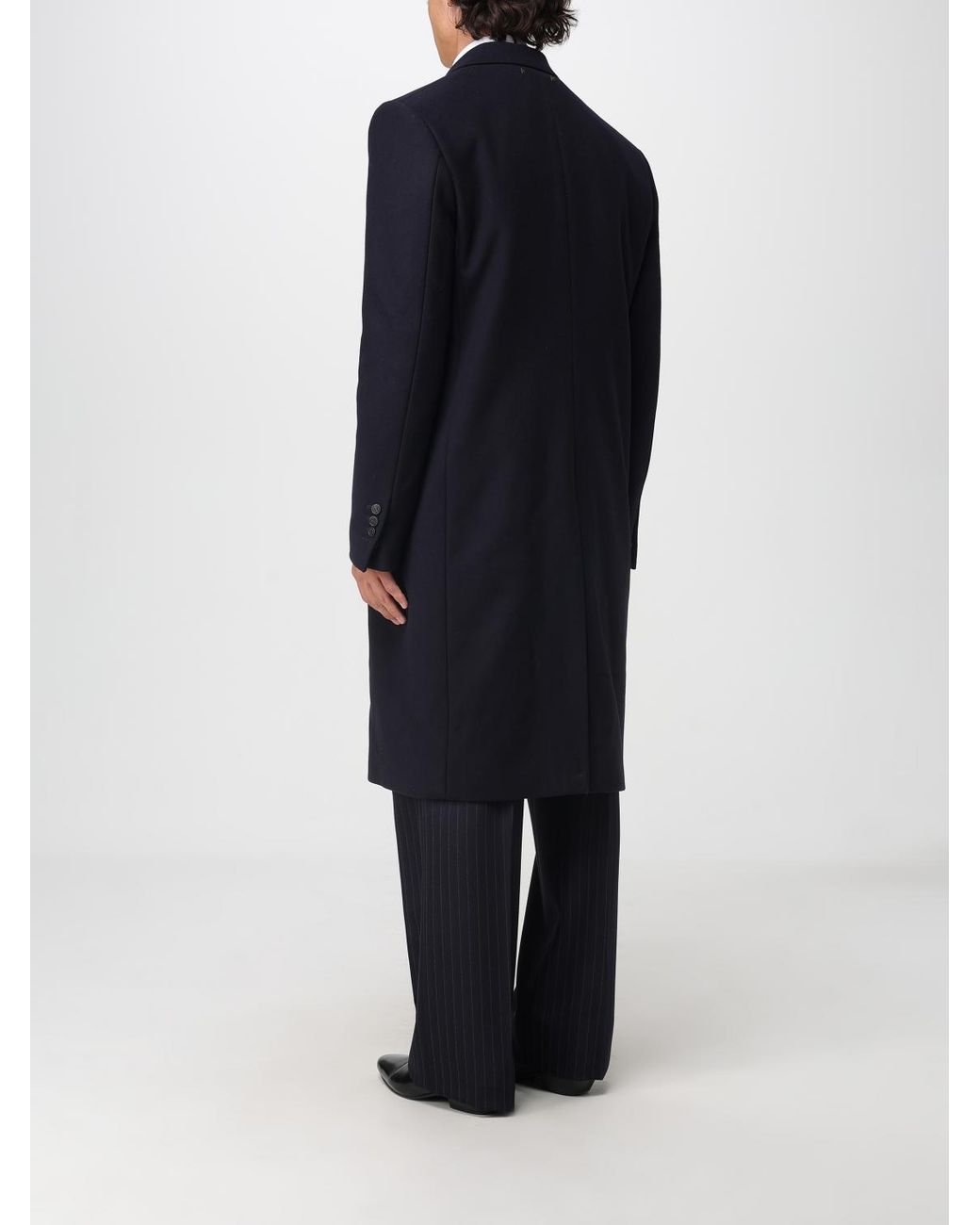 Golden Goose Deluxe Brand Blue Coat for men