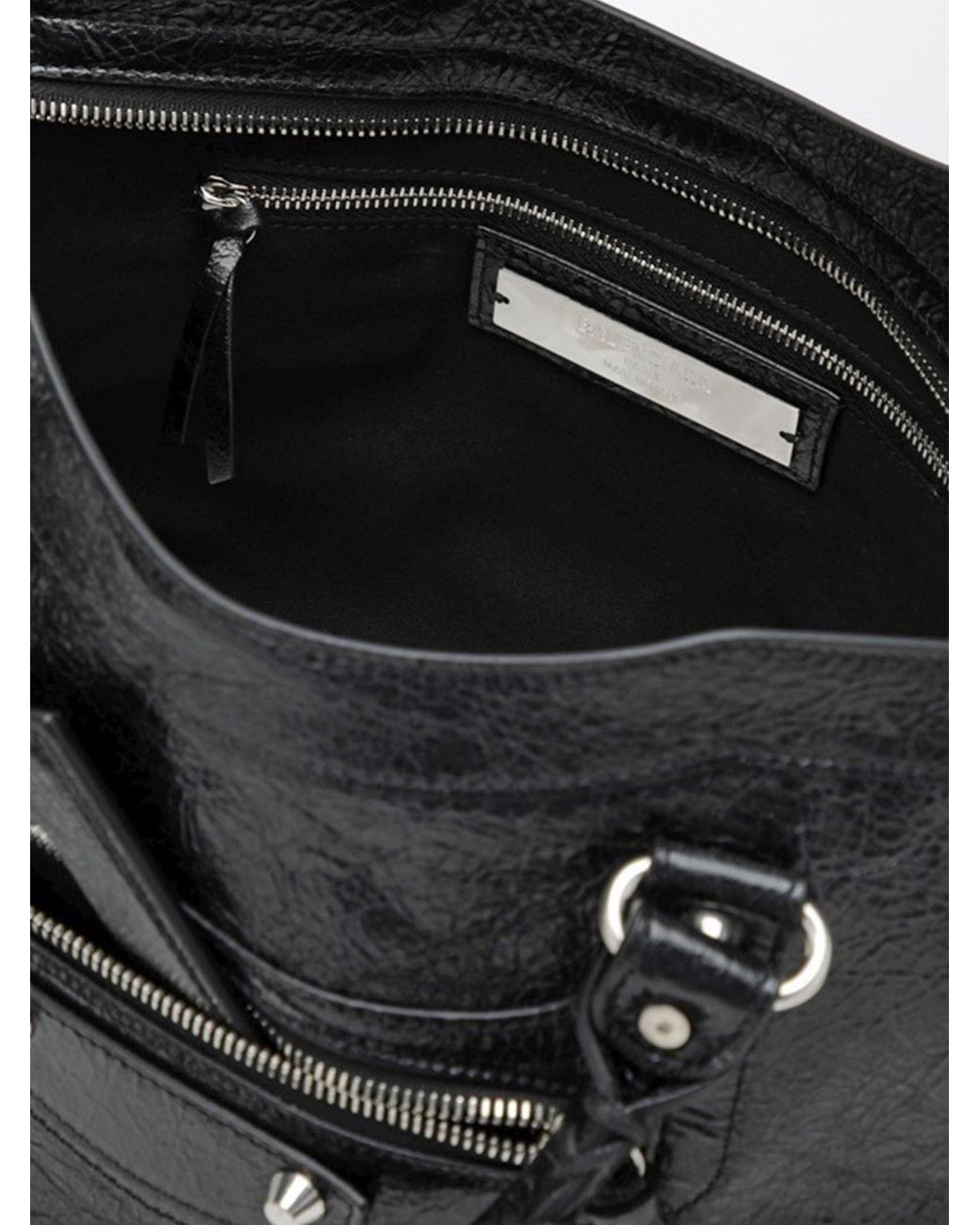 Balenciaga Black Medium Le City Handbag