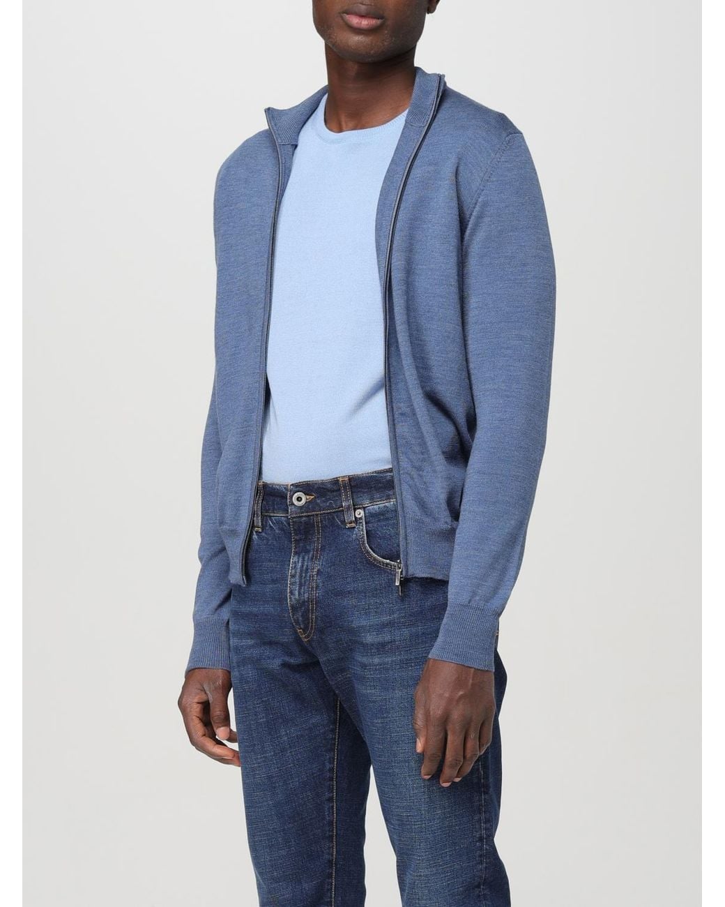 XC Blue Sweater for men