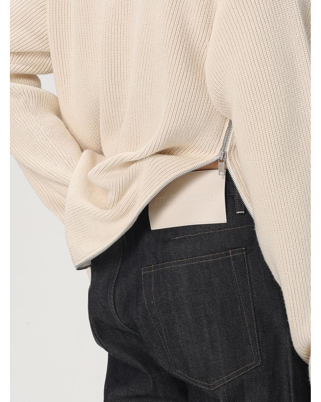 Jil Sander Natural Cardigan for men